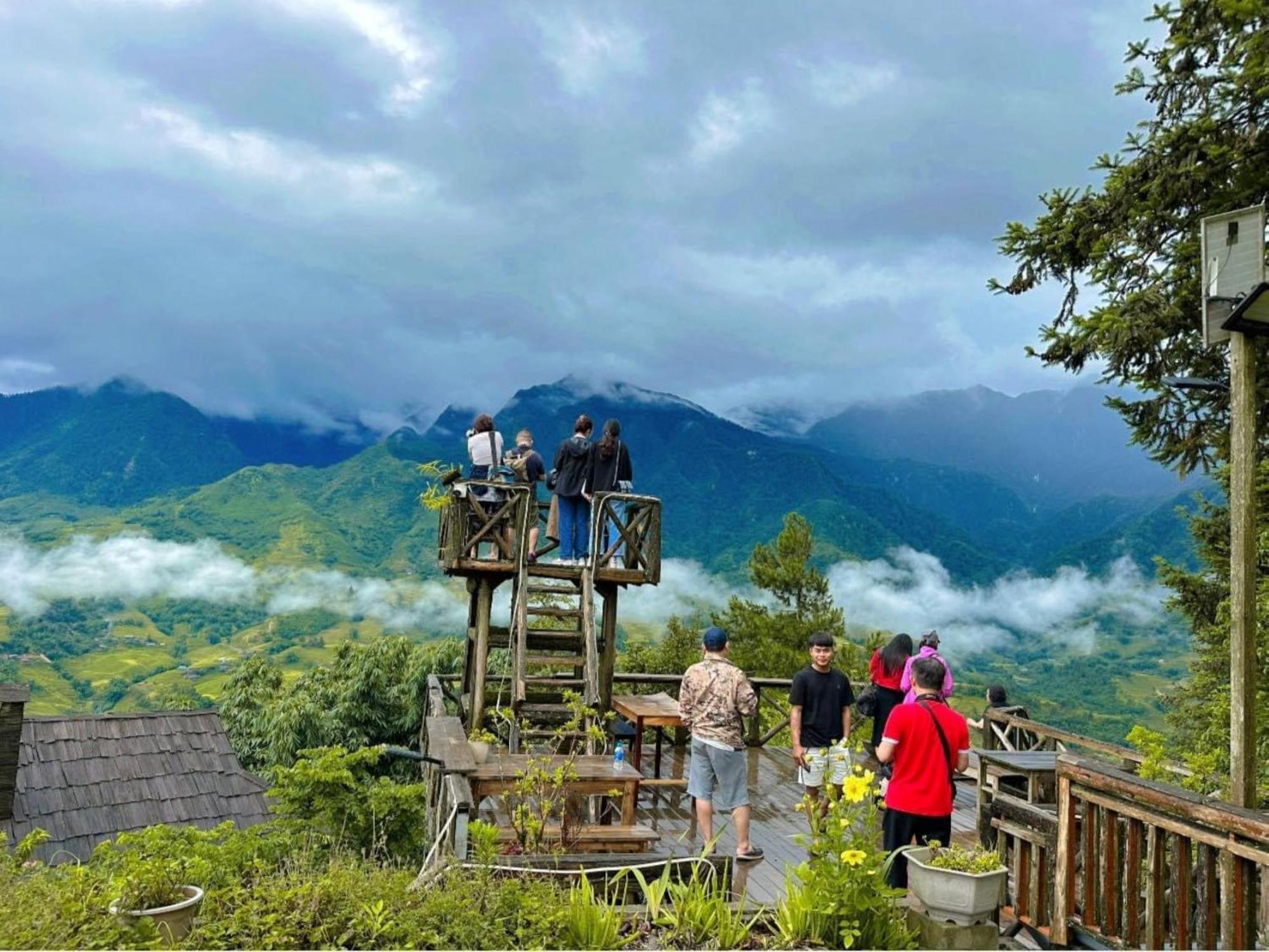 Huan Dau Dau Homestay Шапа Экстерьер фото